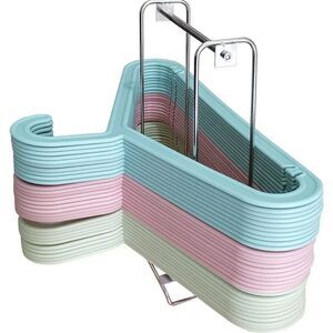 🔸️NIB Stainless Steel Freestanding Hanger Stacker Caddy